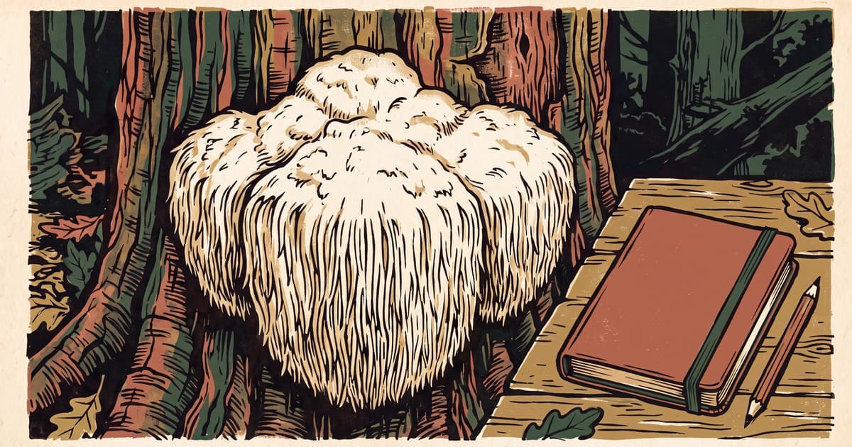 Grzyb na skupienie i pamięć: soplówka jeżowata (Lion’s Mane)