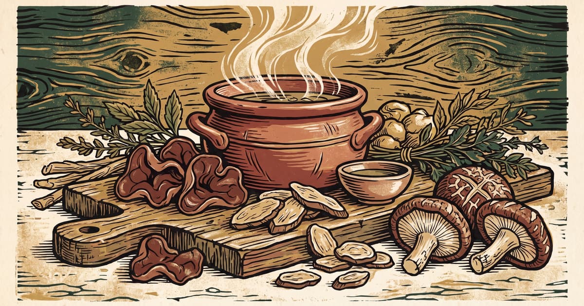 What place do mushrooms hold in traditional Chinese medicine?