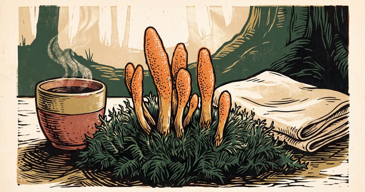A morning ritual with cordyceps: step by step for a whole week