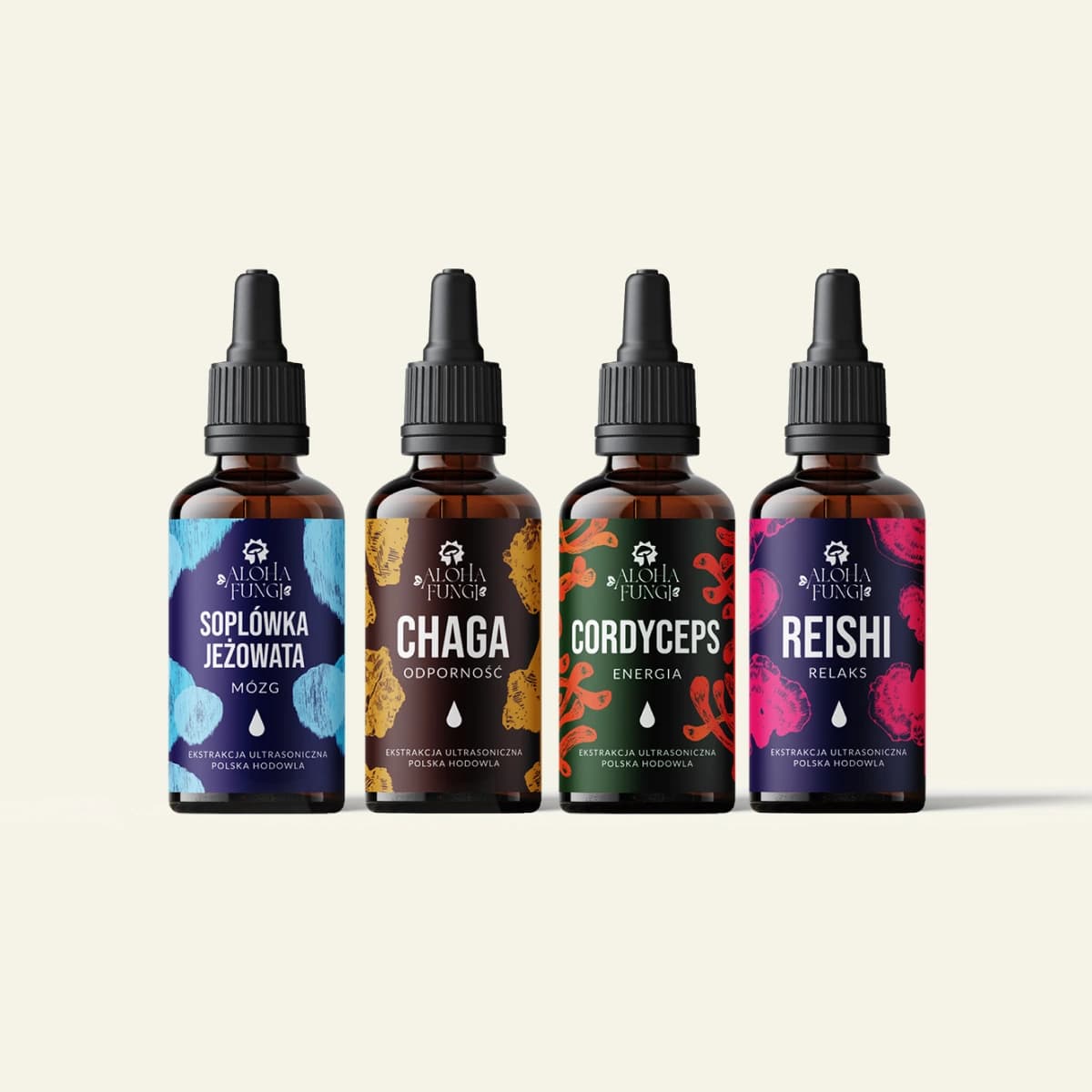 Biohaker Start, opakowanie produktu Aloha Fungi