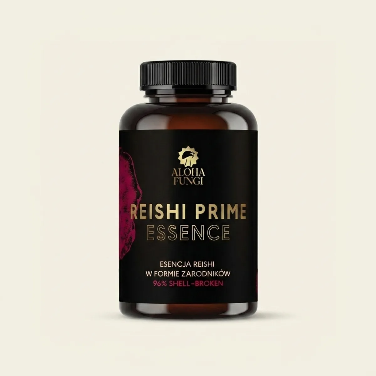 Reishi Essence, opakowanie produktu Aloha Fungi
